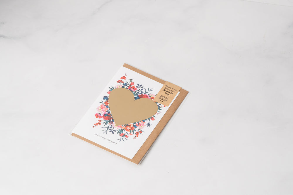 
            
                Load image into Gallery viewer, &amp;#39;Will you be my Bridesmaid?&amp;#39; Scratch Off Card
            
        