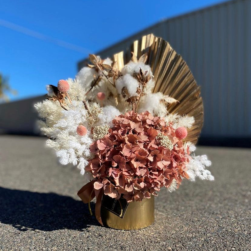 Medium Preserved Floral Arrangement in Pot