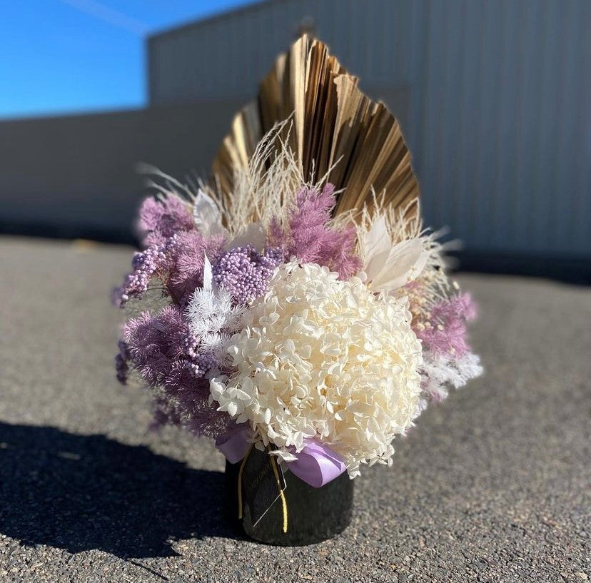 Medium Preserved Floral Arrangement in Pot