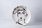 Neoclassical Figure Plate