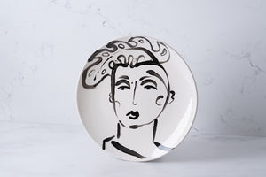 Neoclassical Figure Plate