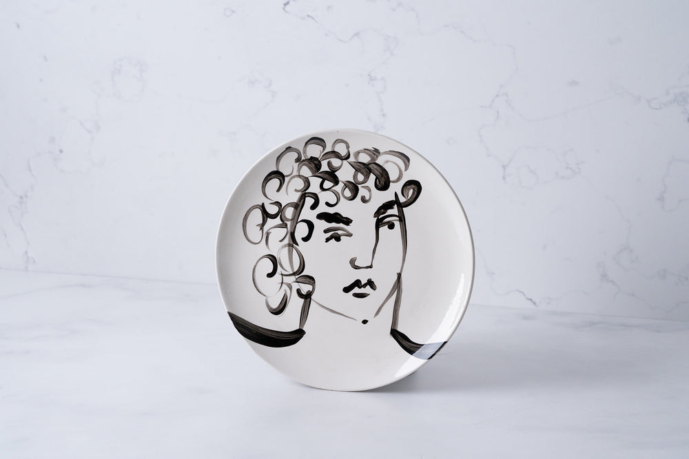 Neoclassical Figure Plate