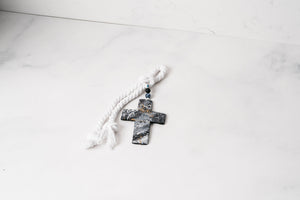 Small Cross with Marble Detail