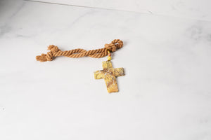 Small Cross with Marble Detail