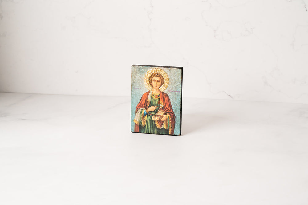 Mini Orthodox Icon ~ Male Saints