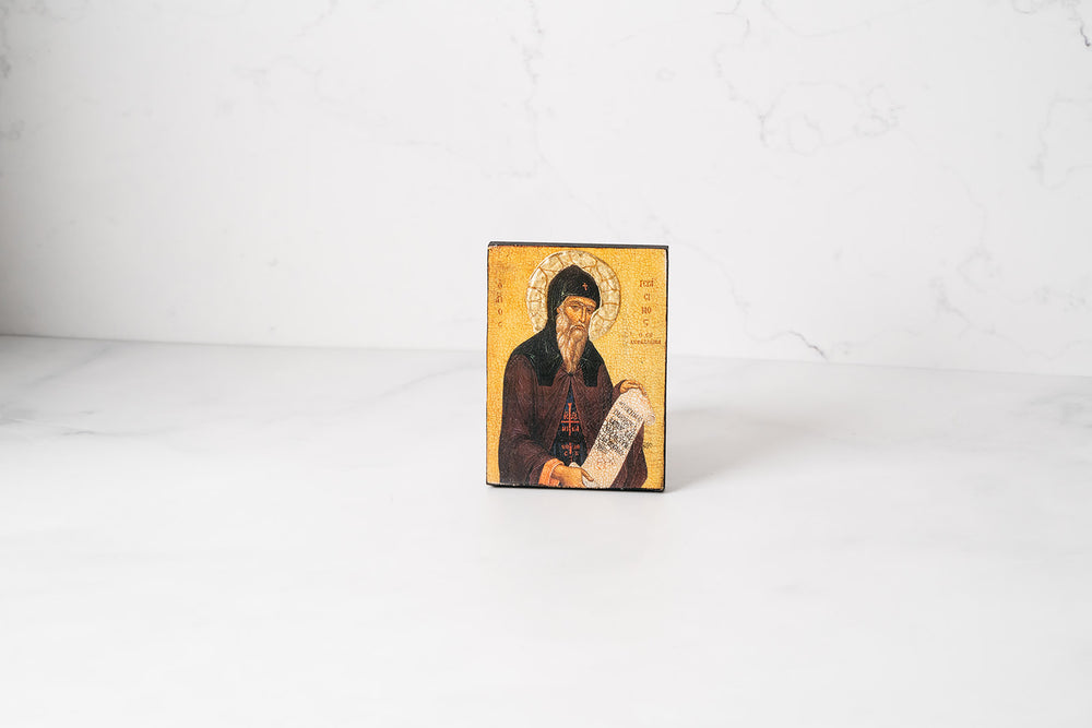 Mini Orthodox Icon ~ Male Saints