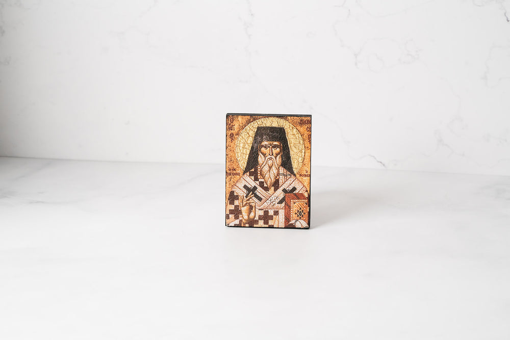 Mini Orthodox Icon ~ Male Saints