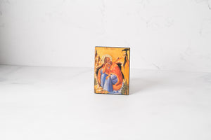 Mini Orthodox Icon ~ Male Saints