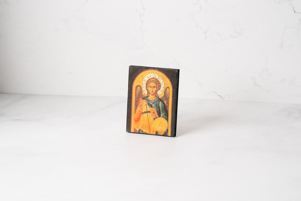 Mini Orthodox Icon ~ Male Saints