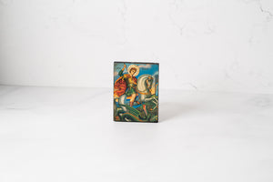 Mini Orthodox Icon ~ Male Saints