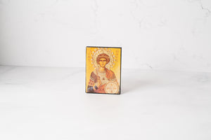 Mini Orthodox Icon ~ Male Saints