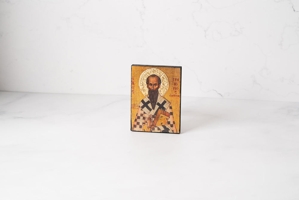 Mini Orthodox Icon ~ Male Saints