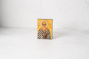 Mini Orthodox Icon ~ Male Saints