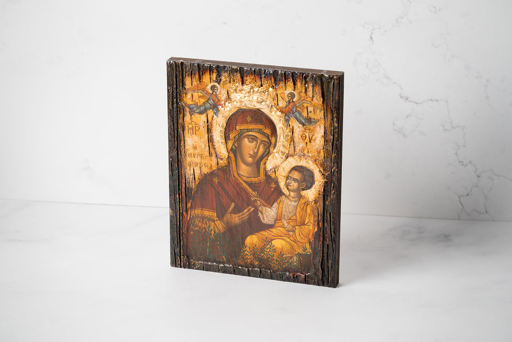 Large Byzantine Style Orthodox Icons ~ Mother Mary
