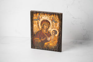 Large Byzantine Style Orthodox Icons ~ Mother Mary
