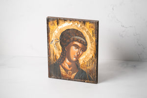 Large Byzantine Style Orthodox Icon ~ Male Saints