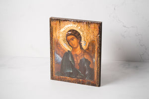 Large Byzantine Style Orthodox Icon ~ Male Saints