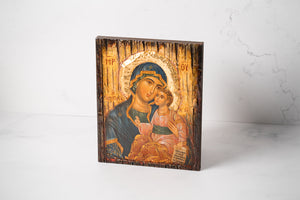 Large Byzantine Style Orthodox Icons ~ Mother Mary