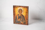 Large Byzantine Style Orthodox Icon ~ Male Saints