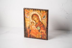 Large Byzantine Style Orthodox Icons ~ Mother Mary