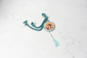Mini Orthodox Icons on Rope ~ Male Saints