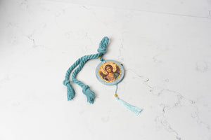 Mini Orthodox Icons on Rope ~ Male Saints