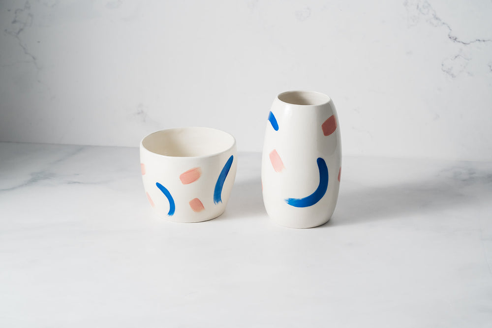Abstract Pot & Vase