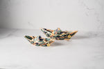 Small and Large Ceramic Paper Boat with Olive motif