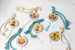 Mini Orthodox Icons on Rope ~ Male Saints