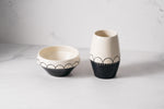 Minoan motif Vase & Bowl