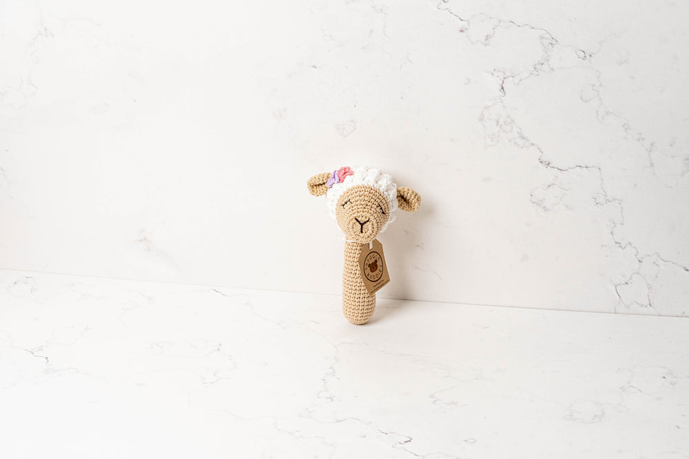 Hand Crochet Shaker Rattle Toys
