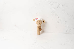 Hand Crochet Shaker Rattle Toys