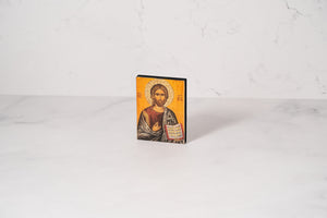 Mini Orthodox Icons ~ Jesus Christ and Mother Mary