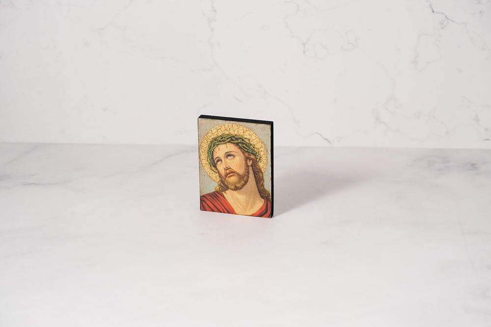 Mini Orthodox Icons ~ Jesus Christ and Mother Mary