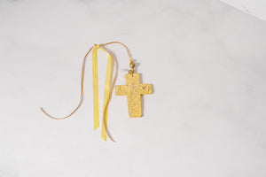Small Decorative Cross with Paisley motif