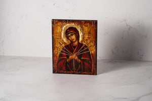 Large Byzantine Style Orthodox Icons ~ Mother Mary
