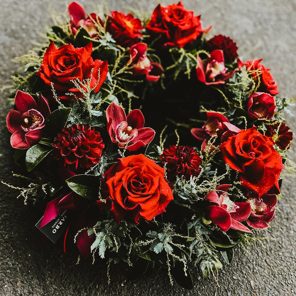 
            
                Load image into Gallery viewer, EARTHY Sympathy Wreath
            
        