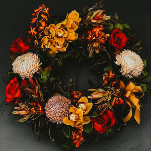 
            
                Load image into Gallery viewer, EARTHY Sympathy Wreath
            
        